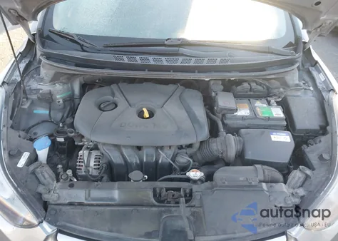 2015 Hyundai Elantra Se from USA, damaged, VIN KMHDH4AE0FU298249